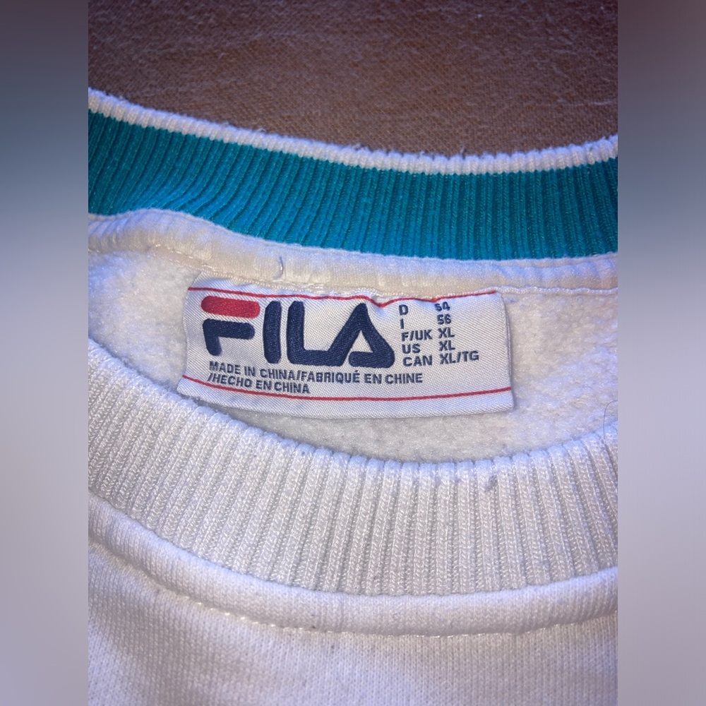 Fila 80s / 90s Retro Crewneck Sweater - Picture 4 of 9